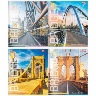 Зошит кольоровий 96 аркушів, клітинка 3886 Зошит кольоровий 96 аркушів, клітинка 3886