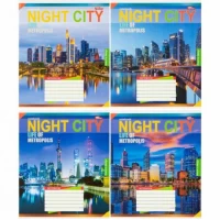 Зошит кольоровий 24 листи, клітина 3866