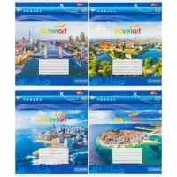 Зошит кольоровий 24 листи, клітина 3868