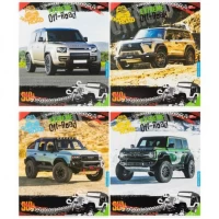 Зошит кольоровий 48 аркушів, лінія 3874