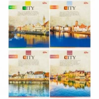 Зошит кольоровий 48 аркушів, лінія 3876