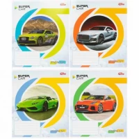 Зошит кольоровий 36 аркушів, лінія 3869