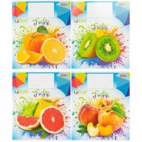 Зошит кольоровий 36 аркушів, лінія 3872