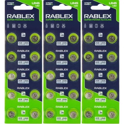 Батарейка RABLEX таблетка 1.5V AG9 (LR45)