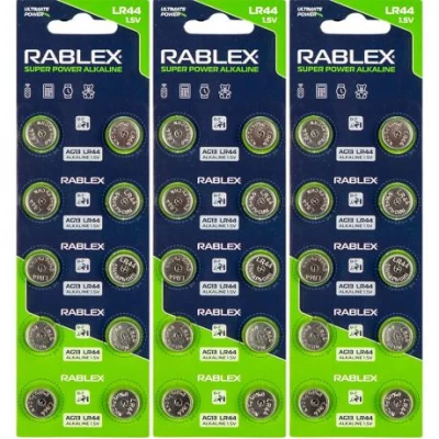 Батарейка RABLEX таблетка 1.5V AG13 (LR44)