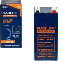 Акумулятор RABLEX 4V 4500mAh (4.5А) RB445 Lead-Acid battery 001674 Акумулятор RABLEX 4V 4500mAh (4.5А) RB445 Lead-Acid battery 001674