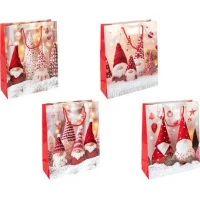 Пакет подарунковий Новий Рік 18х21,5х8см 2575-1