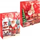 Пакет подарунковий Новий Рік 18х21,5х8см 2571-1