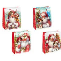 Пакет подарунковий Новий Рік 18х21,5х8см 153-1 Пакет подарунковий Новий Рік 18х21,5х8см 153-1