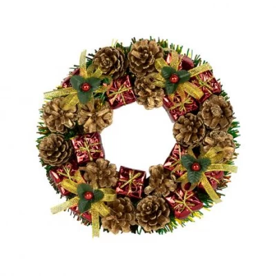 Вінок новорічний D22см 86-22 Вінок новорічний D22см 86-22
