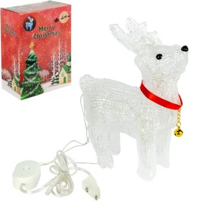 Декоративна фігурка Олень з LED-підсвічуванням 20-20-4 Декоративна фігурка Олень з LED-підсвічуванням 20-20-4