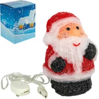 Декоративна фігурка Дід Мороз з LED-підсвічуванням 20-20-29