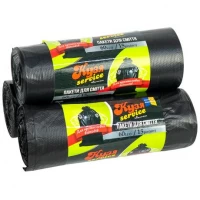 Пакет для Промислового сміття 60х15 60л 15штук Кузя Service