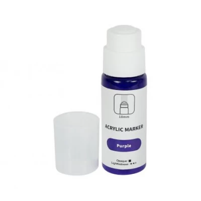 Маркер-краска акриловий Purple Art Rangersкруглий наконечник 18 мм, 60 мл PA86005