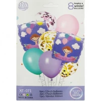 Набір повітряних куль 8шт для створення фотозони 1404-62/XT-071