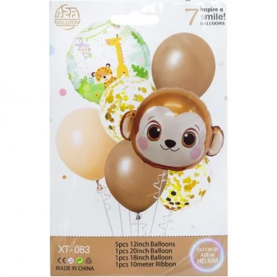 Набір повітряних куль 7шт для створення фотозони 1404-49/XT-083