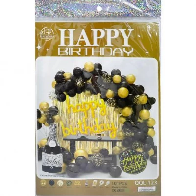 Набір повітряних куль 101шт для створення фотозони 1404-4/QQL-123