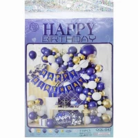 Набір повітряних куль 115шт для створення фотозони 1404-5/QQL-042