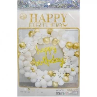 Набір повітряних куль 113шт для створення фотозони 1404-8/QQL-044