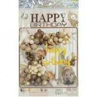 Набір повітряних куль 106шт для створення фотозони QQL-103/1404-18