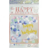 Набір повітряних куль 108шт для створення фотозони QQL-027/1404-20