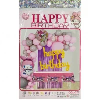 Набір повітряних куль 113шт для створення фотозони QQL-077/1404-23