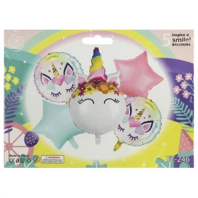 Набір повітряних куль 5шт для створення фотозони 1404-34