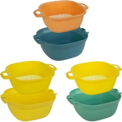 Миска з друшляком подвійна см 551