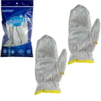 Губка-рукавичка для миття посуду WBJ-8018