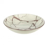 Тарілка керамічна 7-ка з візерунком D18*5см 300мл 6895-36