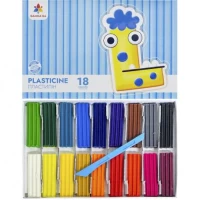 Пластилін  18 кольорів по 12 г.,стек,GAMMA UA 200318