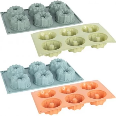 Форма силіконова 6шт на планшеті 29*17,5*4см FY-0815