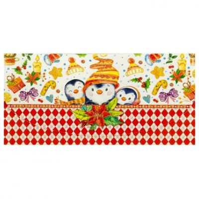 Вітальна листівка КЛАТЧ КЛГЛ 19-12 Новорічна , 211х105мм Вітальна листівка КЛАТЧ КЛГЛ 19-12 Новорічна , 211х105мм