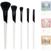 Набір пензлів для макіяжу 5шт LUXE Collection 1873-4/LD001