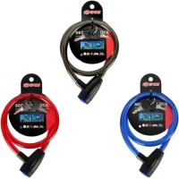 Вело-мото, замок-трос 12мм * 650мм 1301