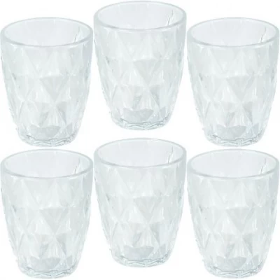 Склянка AH204 скляна 225мл DY-098A