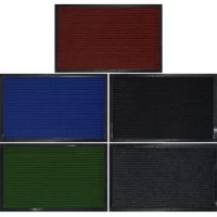 Килимок гумовий прямокутний 38*58см смугастий 2901-1