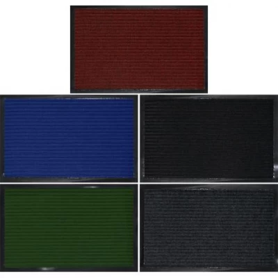 Килимок гумовий прямокутний 38*58см смугастий 2901-1