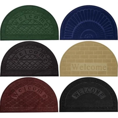 Килимок гумовий напівкруглий 37*57 см 2901-5