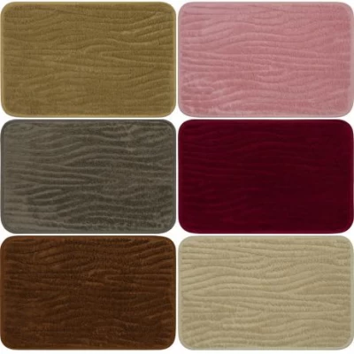 Килимок прямокутний 38*58см з тисненням Хвилі 2901-7