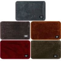 Килимок прямокутний 38*58см однотонний Ніжки 2901-10