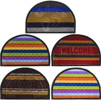 Килимок гумовий напівкруглий 40*60 см 2901-13