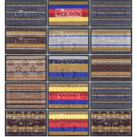 Килимок гумовий прямокутний 48*68см з тисненням 2901-16