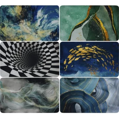 Килимок прямокутний 48*78см з візерунком 2901-19