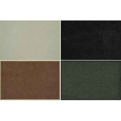 Килимок прямокутний 40*60см однотонний з блиском 2901-23