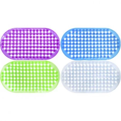 Килимок гумовий для ванни 38*69см овальний 2901-25