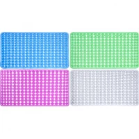 Килимок гумовий для ванни 34*64см  прямокутний 2901-26