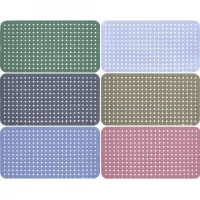 Килимок гумовий для ванни 37*69 см  прямокутний 2901-28