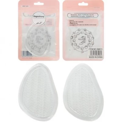 Силіконові напівустілки 2шт для взуття з масажним ефектом SM011 Силіконові напівустілки 2шт для взуття з масажним ефектом SM011