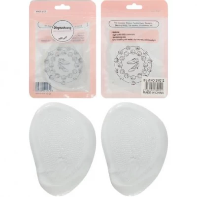 Силіконові напівустілки 2шт для взуття з масажним ефектом SM012 Силіконові напівустілки 2шт для взуття з масажним ефектом SM012